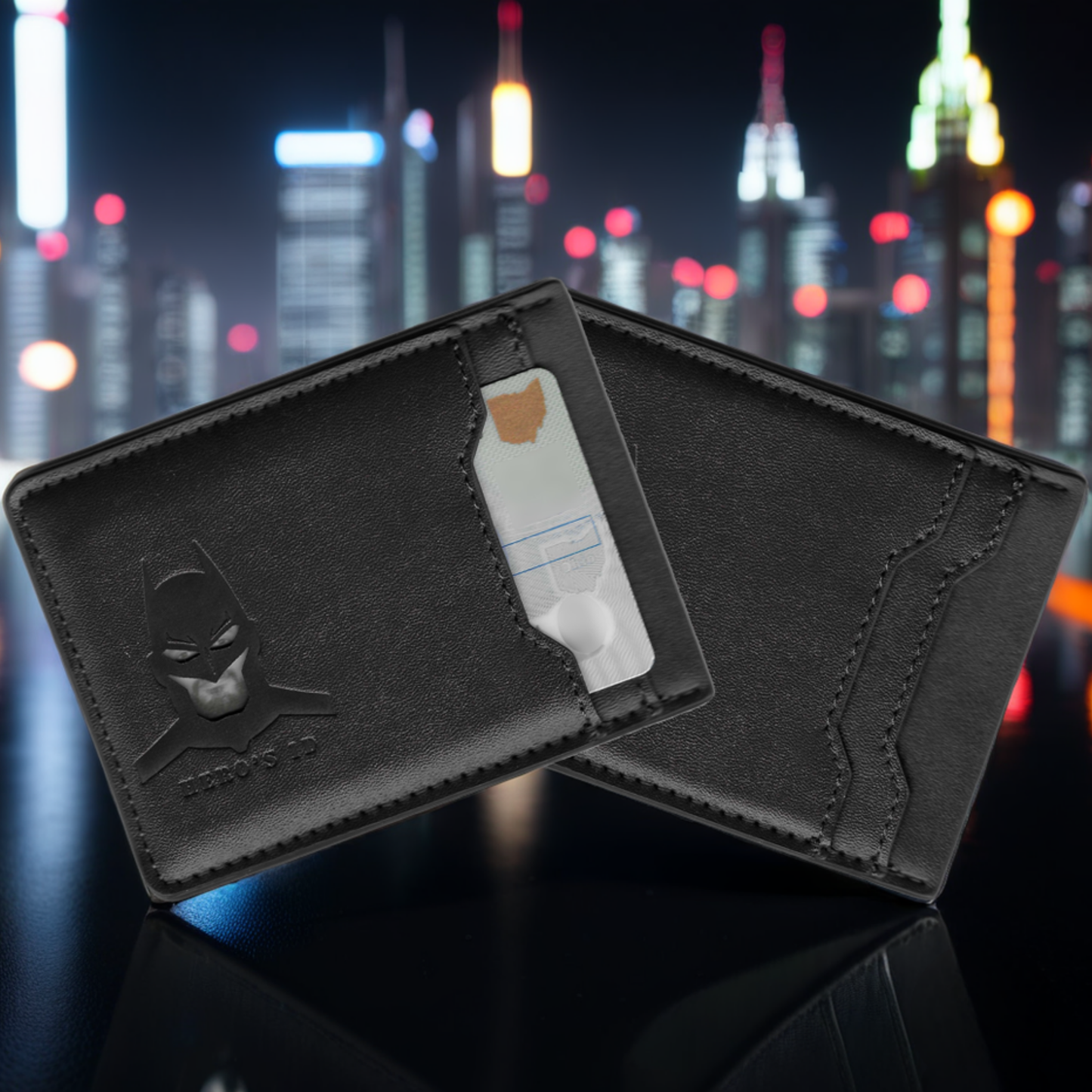 The Dark ID – Custom Leather Batman Wallet