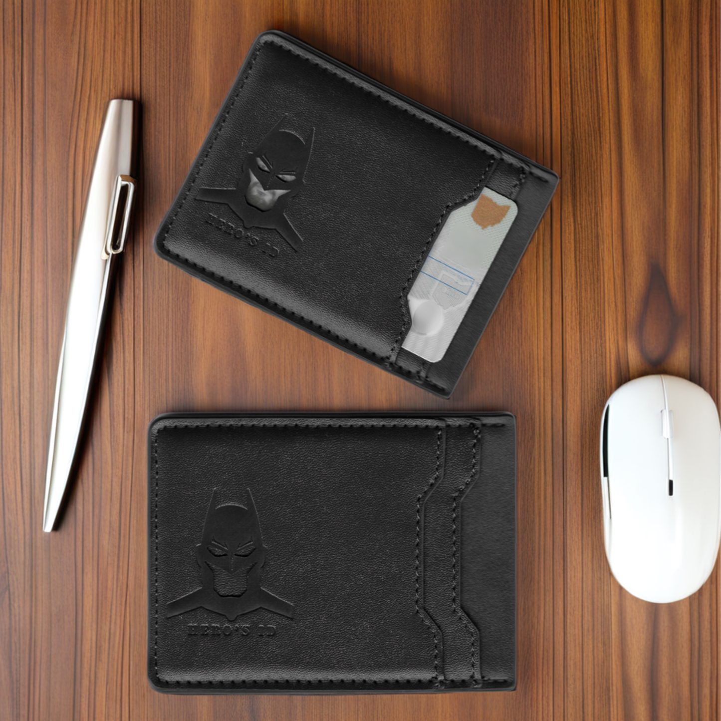 The Dark ID – Custom Leather Batman Wallet