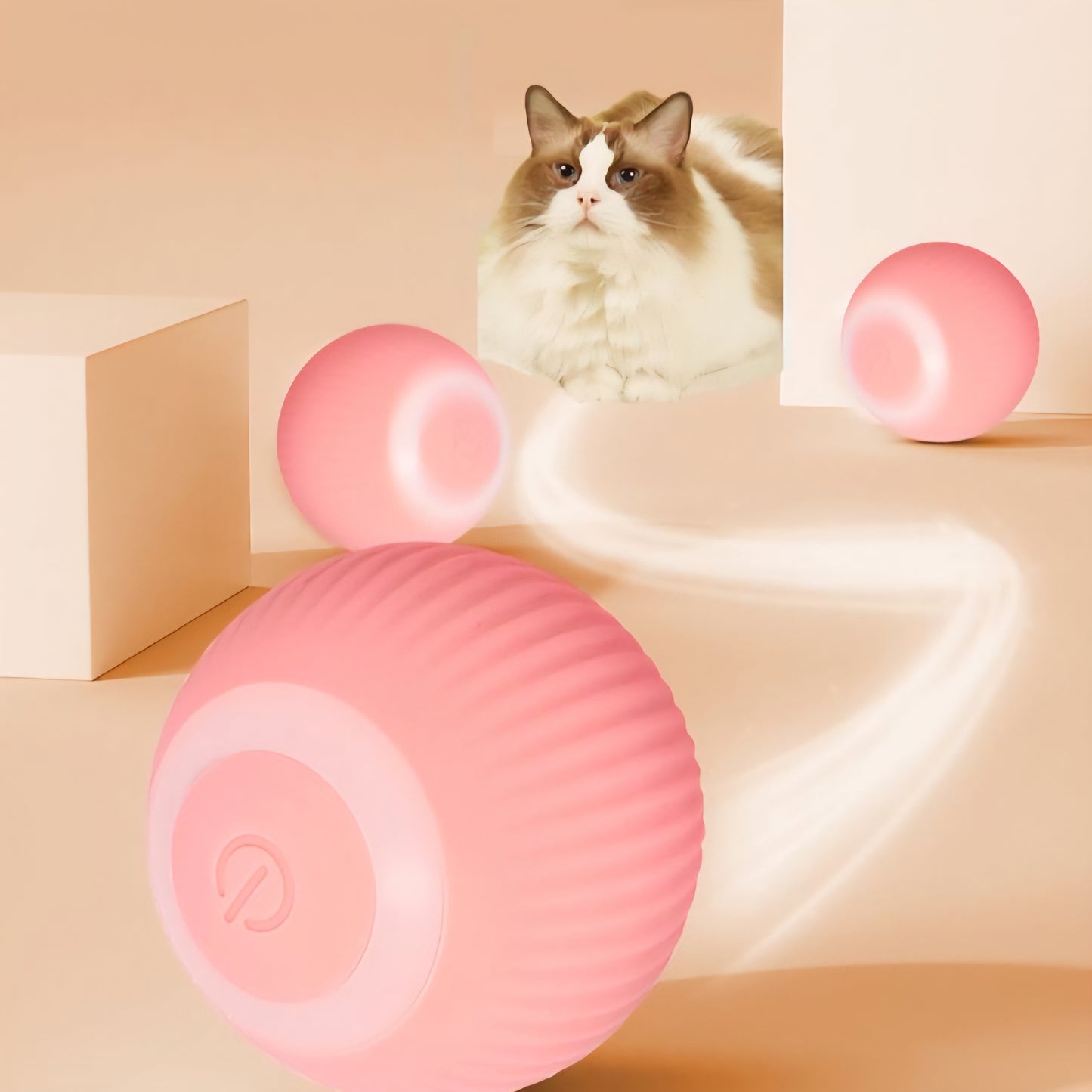 Smart PawPlay Ball - Interactive Jumping Ball for Pets