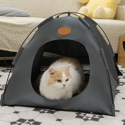 PurrPal™ Cozy Cat Tent – Breathable & Portable Pet Haven